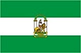Andalusien Spanien Fahne Flagge Grösse 1,50x0,90m