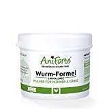 AniForte Wurm-Formel 50 g- Naturprodukt für Hühner, Gänse und Grossvögel