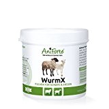 AniForte Wurm X Pulver 100g - Naturprodukt für Schafe und Ziegen