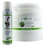 AniPlus - Kieselgur KombIPaket für Geflügel gegen alle kriechenden Insekten, Schädlinge und Milben (100% biologisch)