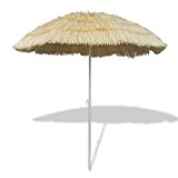 Anself Hawaii Sonnenschirm Strandschirm Partyschirm Bastschirm 180cm Schirm
