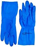 Ansell Virtex 79-700 Nitril Handschuhe, Chemikalien- und Flüssigkeitsschutz, Blau, Größe 9 (1 Paar pro Beutel)