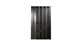 Anthrazite WPC Gartenzaun Tür im Maß 90 x 180 cm ( Breite x Höhe ) aus einem hochwertigen 60/40 Holz/Kunststoff-Komposit ...
