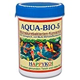AQUA BIO 5 Milchsäurebakterien Pulver, probiotische Filterbakterien für Koiteich, Teich und Gartenteich, unterstützen die Nitrifizierung, bauen Algen und Schlamm ab. ...