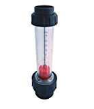 AquaForte PVC Durchflussmengenmessgerät 63 mm Messbereich 1,6 - 16m³/h