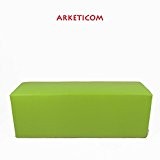 Arketicom Horizon Sitzsack Bank Hocker in Kunstleder und Harte Polyurethan Schaumstoff mit hoher Dichte Farben sortiert Größen Größe 42H X ...