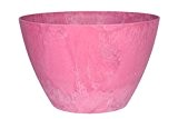 Artstone Mini-Teich Ella, frostbeständig und leichtgewichtig, 40 x 25 cm, rosa