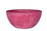 Artstone Mini-Teich Fiona, frostbeständig und leichtgewichtig, 25 x 12 cm, rosa