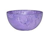 Artstone Mini-Teich Fiona, frostbeständig und leichtgewichtig, 25 x 12 cm, violett
