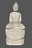 Asien LifeStyle Große Amitabha Buddha Figur Garten Buddha Marmor