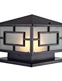 ASNSWDC® Vierkantpfosten Villa Hoftür Leuchte Wandleuchte, Außenbeleuchtung LED-Lampen und Laternen , 220v