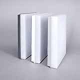 Außenwandleuchte in Aluminiumdruckguß weiß | Hausnummernleuchte mit Kunststoffabdeckung weiß
