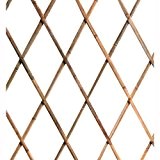Ausziehbares Rankgitter aus Holz Bamboo Größe 90x 240cm.