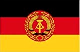 Autoaufkleber Sticker Fahne DDR - NVA Flagge Aufkleber
