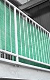 Balkon Sichtschutz Balkonverkleidung 5m lang 0,90m hoch - grün
