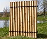 Bambus Sichtschutzzaun "Apas4" gelblich, 150 x 120cm