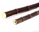Bambusstäbe braun schwarz, Durch. 2,6- 3,0cm, Länge 300cm