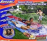 Banzai Doppel Speed Duell Wasserrutsche 487 cm mit Sprinkler
