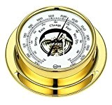 Barigo Barometer Schiffs-Barometer, gold