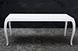 Barock Esstisch Hochglanz Weiß 200cm - Esszimmer Tisch - 10558 - Barock Möbel Modern