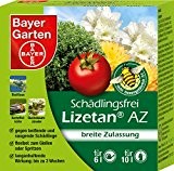 Bayer Garten 84447579 Schädlingsfrei Lizetan® Gießmittel gegen Bodenschädlinge AZ 30ml