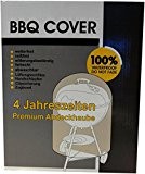BBQ Grill Gasgrill Cover Premium Abdeckhaube Abdeckung Haube passend für Weber One Touch schweres Material Ø 49 x 100 cm ...