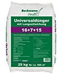 Beckmann Profi Universaldünger 16+7+15 mit Langzeitwirkung in 25 kg