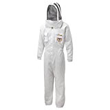 Bee Proof Suits Imker-Anzug Zonda, belüftet, dreilagig, Netzstoff, mit Astronautenkapuze L
