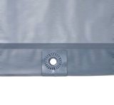 Belardo Wetterschutzhaube für Marktschirme, Grau, Ø 450 cm