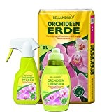 Bellandris Orchideen-Set mit Orchideenerde / Orchideenpflege / Orchideen-Dünger
