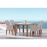 BEST 95150106 Tischgruppe 5-teilig Alicante und Moretti, 160 x 90 cm, mehrfarbig