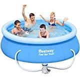 Bestway 57100GS Fast Pool Set mit Filterpumpe, 244 x 66 cm GS