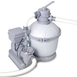 Bestway Premium 4542 L/Std. Sandfilteranlage inklusive Ozonator Poolfilter Filter Pumpe Pool Mig-6036