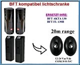 BFT AKTA 130 / BFT FL 130B kompatibel lichtschranke, paare von äußere universale Fotozellen / Infrarot IR Sicherheit Sensor 12 ...