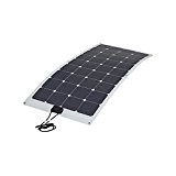 Biard 100W Flexibles Photovoltaik Solarpanel - Solarmodul - Leistungsstarke Monokristallin Silizium Solarzellen mit Back-Contact - Ideal zum Aufladen von 12V ...