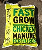 Bio Fast Grow Dünger Chicken Manure Dünger (10 kg) - Ideal für Crops - leicht zu verwenden; fördert mehr Buds In Pflanzen - Kickstart Ihren Garten, den ...