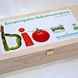 Bio-Saatgut Komplettpaket Selbstversorger Holzkiste