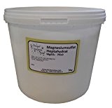 Bittersalz - Magnesiumsulfat 5kg - Epsom Salz - MgSO4·7H2O - Ph.Eur
