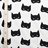 Black & White - Cats 2 - Jersey - 1 Meter / 150 cm breit