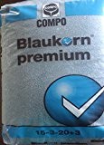 Blaukorn® premium 15+3+20(+3+10) 25 kg NPK Volldünger Gartendünger