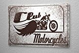 Blechschild Motorrad Garage Motorradclub