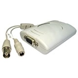 BNC to VGA Adapter - Converts CCTV Camera/ DVR output to VGA for computer screen by CDL Micro