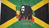 Bob Marley Jamaika Freiheit Flagge 8 "X5 - Massive.