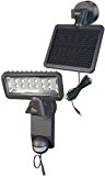 Brennenstuhl LED-Strahler Premium SOL SH / LED-Leuchte für außen mit Bewegungsmelder (IP44, inkl. Solar-Panel und Akku, 12 x 0,5 W) ...