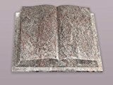 Buch Grabstein aus Granit "Paradiso" 45-35-12 cm inkl. Gravur - Grabstein, Grabkissen, Kissenstein, Grabplatte, Gedenkstein mit Bild, Motiv