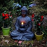 Buddha-Brunnen Prajna mit LED-Beleuchtung
