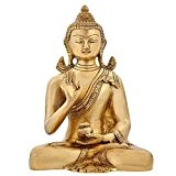 Buddha Statue Tibetan Buddhism Symbol Medicine Buddha 6 Inch Brass