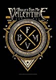 Bullet for my Valentine - Symbol - Posterflagge Fahne - 100% Polyester - Größe 75x110 cm