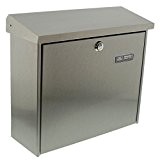 Burg Wachter Comfort 3913 Ni Stainless Steel Post Box by Burg-W?chter