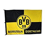 BVB 09 Borussia Dortmund Hissfahne Karo 120 x 180 cm Fahne Flagge 11000400